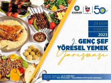 "2. Gen&ccedil; Şef Y&ouml;resel Yemek Yarışması" d&uuml;zenlenecek