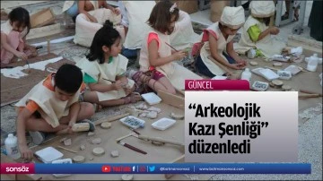 "Arkeolojik Kazı Şenliği" d&uuml;zenledi
