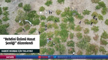 "Behdini &Uuml;z&uuml;m&uuml; Hasat Şenliği" d&uuml;zenlendi