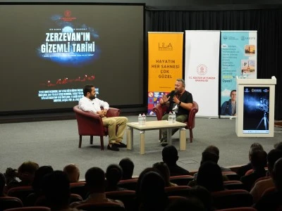 "Diyarbakır K&uuml;lt&uuml;r Yolu Festivali" kapsamında "Zerzevan&rsquo;ın Gizemli Tarihi" belgeseli izleyiciyle buluştu