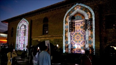 "Diyarbakır K&uuml;lt&uuml;r Yolu Festivali"nde dijital sergiler yoğun beğeni topluyor