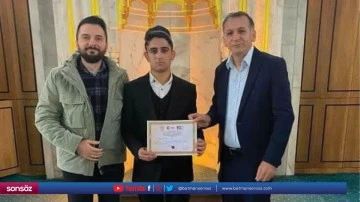 "Gen&ccedil; Bilaller Ezan Okuma" yarışmasının finali yapıldı