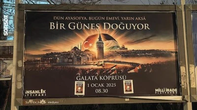 "İnsanlık İttifakı" 1 Ocak'taki "B&uuml;y&uuml;k Buluşma" &ouml;ncesi Gazze i&ccedil;in farkındalık &ccedil;alışması başlattı