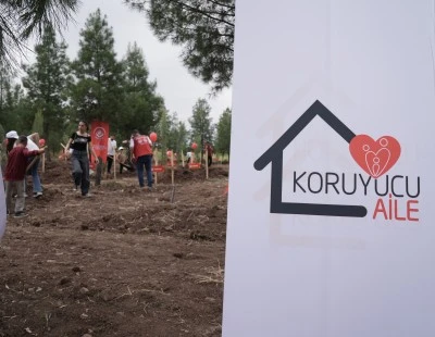 "Koruyucu Aile Hatıra Ormanı" t&ouml;renle a&ccedil;ıldı