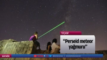 "Perseid meteor yağmuru"