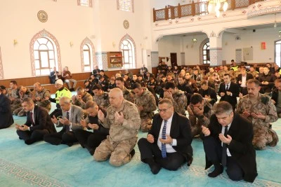 "Polis Haftası" kapsamında şehitler i&ccedil;in mevlit okutuldu