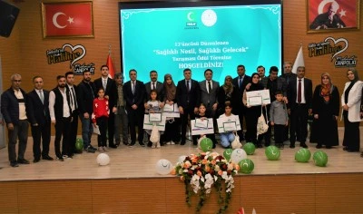 "Sağlıklı Nesil Sağlıklı Gelecek" yarışmasının &ouml;d&uuml;l t&uuml;reni d&uuml;zenlendi