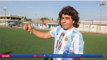 "Şanlıurfalı Maradona" yeşil sahalarda