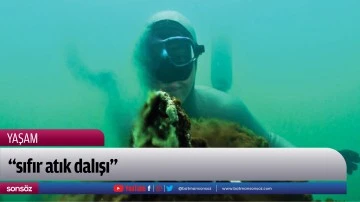 "sıfır atık dalışı"