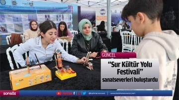 "Sur K&uuml;lt&uuml;r Yolu Festivali" sanatseverleri buluşturdu