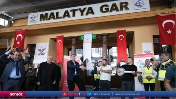 "Turistik Diyarbakır Ekspresi" Malatya'da mola verdi