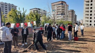 "Yeşeren Okullar" projesiyle fidanlar toprakla buluşuyor