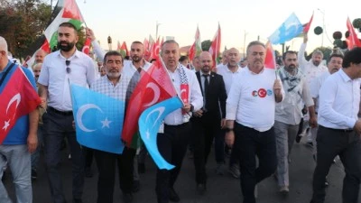 "Zulme Karşı Susmayacağız" y&uuml;r&uuml;y&uuml;ş&uuml; d&uuml;zenlendi