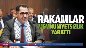 Rakamlar memnuniyetsizlik yarattı