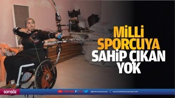 Milli sporcuya sahip &ccedil;ıkan yok 