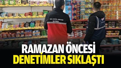 Ramazan &ouml;ncesi denetimler sıklaştı
