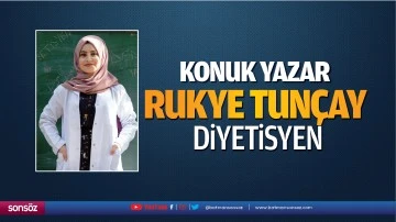 Ramazanda beslenme