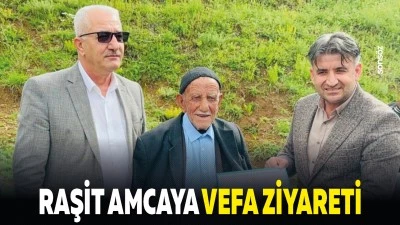 Raşit Amcaya vefa ziyareti