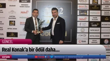 Real Konak&rsquo;a bir &ouml;d&uuml;l daha&hellip;