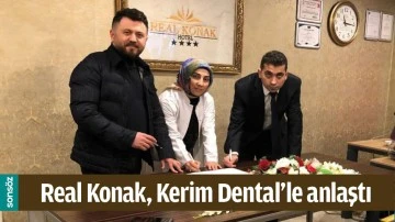 REAL KONAK, KERİM DENTAL&rsquo;LE ANLAŞTI