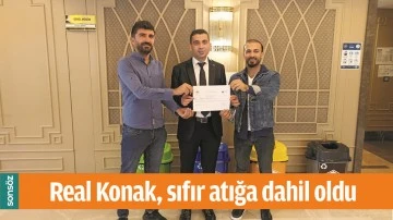 REAL KONAK, SIFIR ATIĞA DAHİL OLDU
