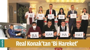 REAL KONAK&rsquo;TAN &lsquo;Bİ HAREKET&rsquo;