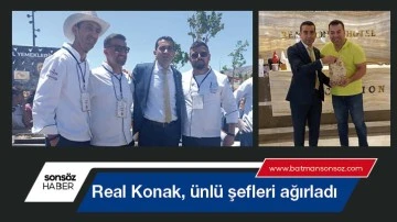 Real Konak, &uuml;nl&uuml; şefleri ağırladı