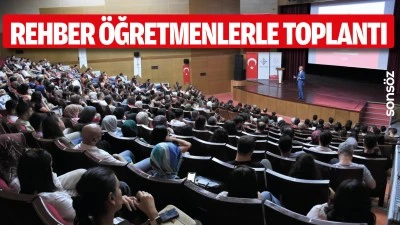 Rehber &ouml;ğretmenlerle toplantı