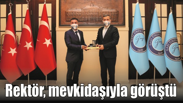 REKT&Ouml;R, MEVKİDAŞIYLA G&Ouml;R&Uuml;ŞT&Uuml;