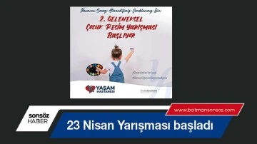 Resim yarışması başladı