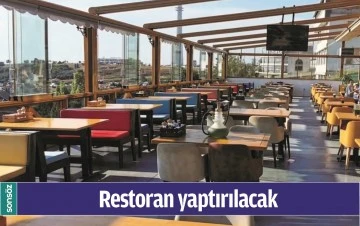 RESTORAN YAPTIRILACAK 