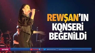 Rewşan&rsquo;ın konseri beğenildi