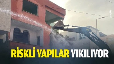 Riskli yapılar yıkılıyor