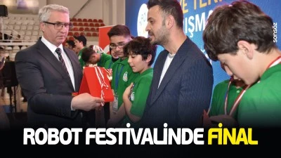 Robot festivalinde final&hellip;