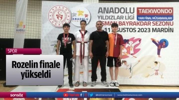 Rozelin finale y&uuml;kseldi