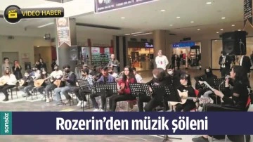 ROZERİN&rsquo;DEN M&Uuml;ZİK Ş&Ouml;LENİ