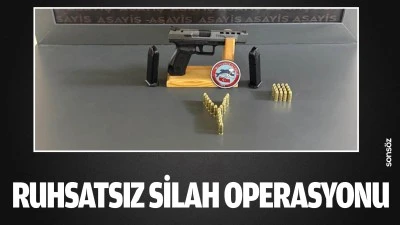 Ruhsatsız silah operasyonu