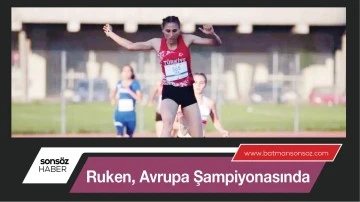 Ruken, Avrupa Şampiyonasında 