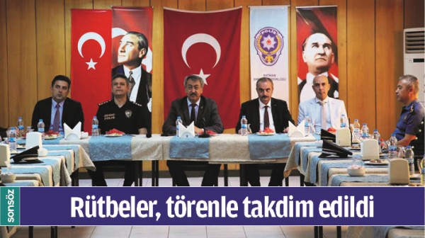 R&Uuml;TBELER, T&Ouml;RENLE TAKDİM EDİLDİ