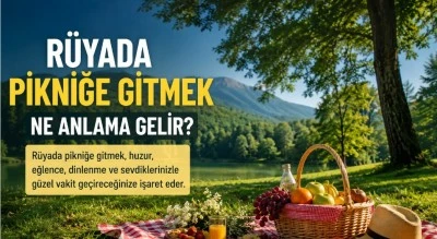 R&uuml;yada pikniğe gitmek ne anlama gelir?