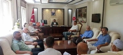 Saadet&rsquo;li Heyet, m&uuml;ft&uuml;y&uuml; ziyaret etti