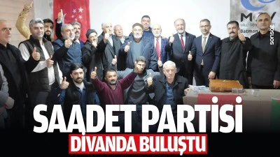 Saadet Partisi divanda buluştu