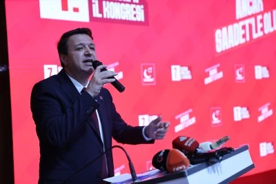 Saadet Partisi Genel Başkanı Arıkan, Şanlıurfa'da partisinin il kongresine katıldı