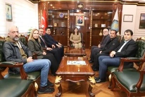 Saadet Partisi&rsquo;nden DBB&rsquo;ye ziyaret