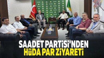 Saadet Partisi&rsquo;nden H&uuml;da Par ziyareti