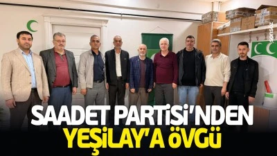 Saadet Partisi&rsquo;nden Yeşilay&rsquo;a &ouml;vg&uuml;