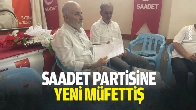 Saadet Partisine yeni m&uuml;fettiş&hellip;
