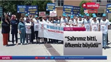 &ldquo;Sabrımız bitti,&nbsp; &ouml;fkemiz b&uuml;y&uuml;d&uuml;&rdquo;