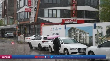 Sağanak ve dolu etkili oldu