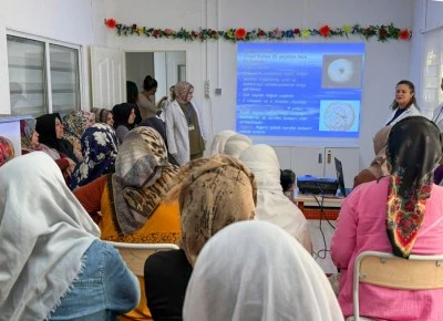 Sağlık at&ouml;lyesinin eğitimleri devam ediyor